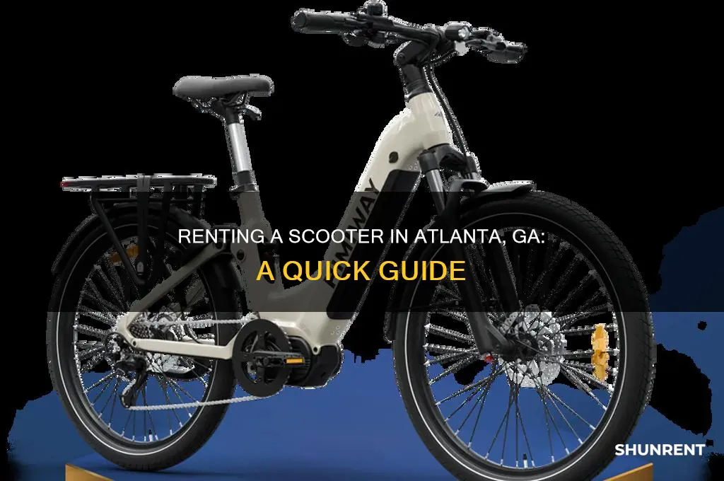 how to rent a scooter in atlanta ga