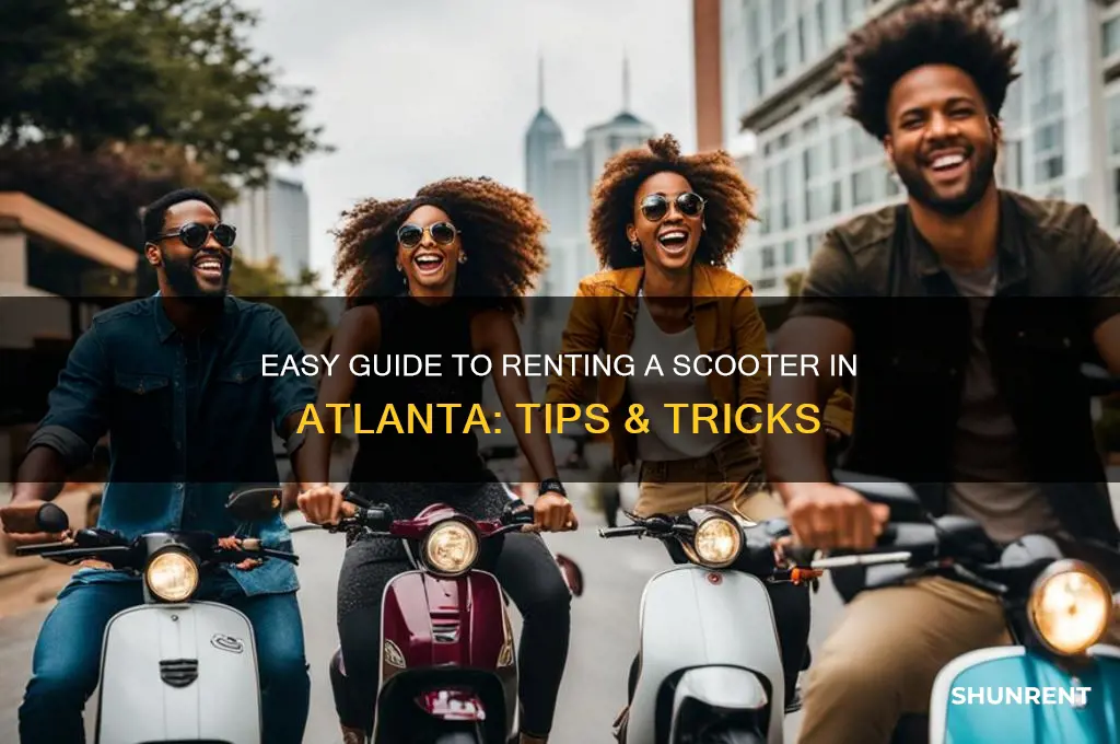 how to rent a scooter in atlanta