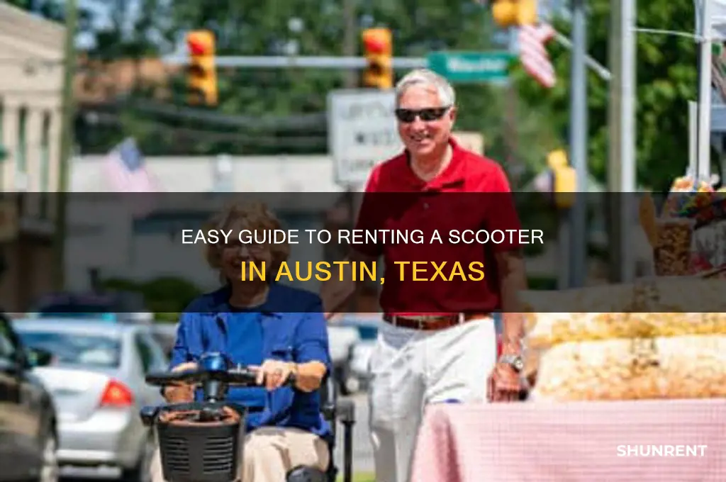how to rent a scooter in austin tx