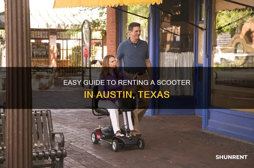 how to rent a scooter in austin