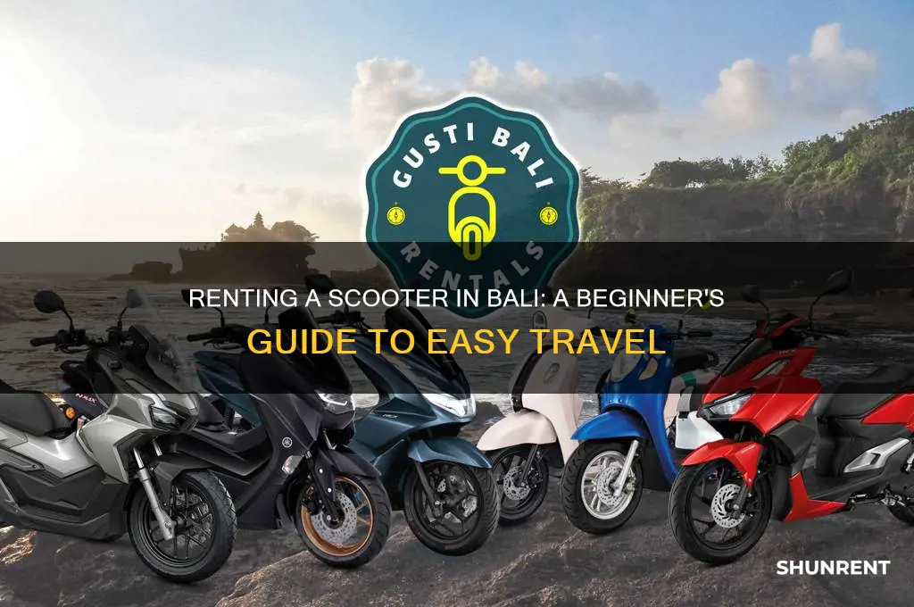 how to rent a scooter in bali