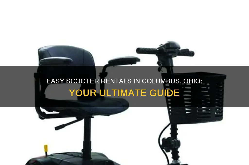 how to rent a scooter in columbus ohio