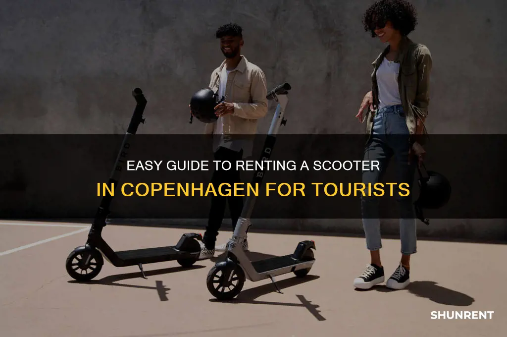 how to rent a scooter in copenhagen