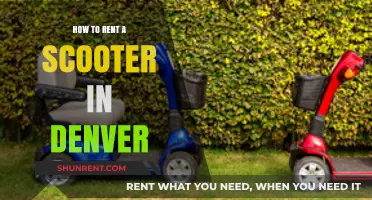 Easy Guide to Renting a Scooter in Denver: Tips & Tricks