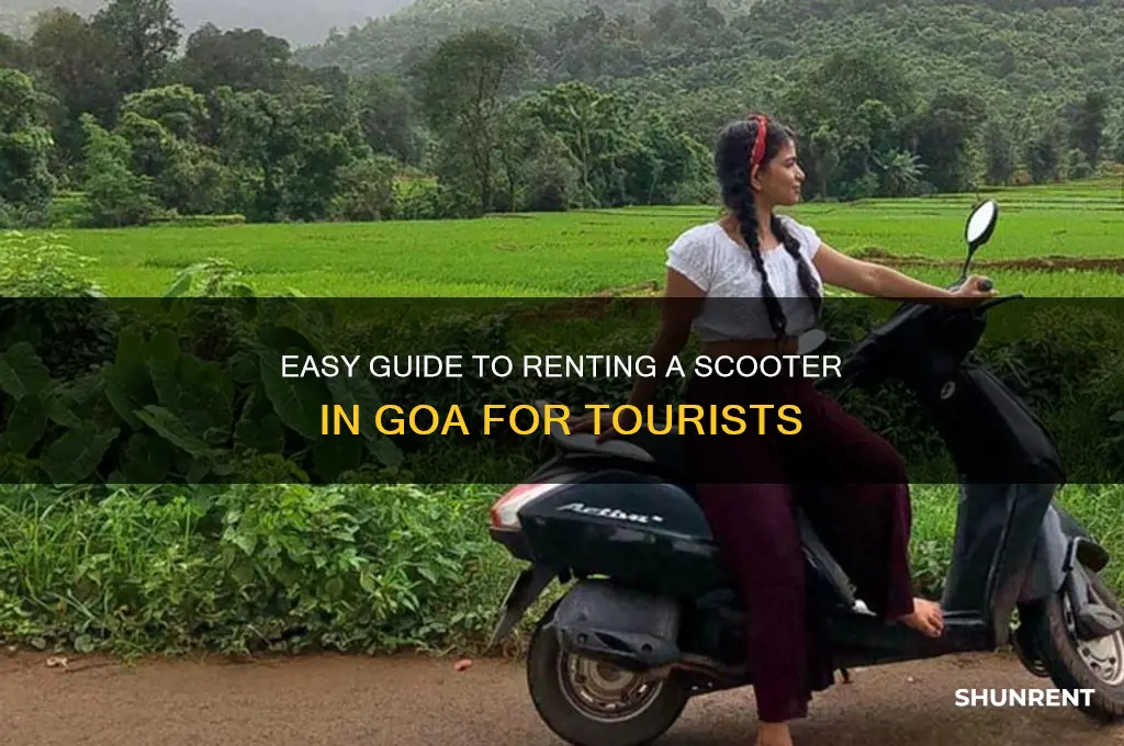how to rent a scooter in goa