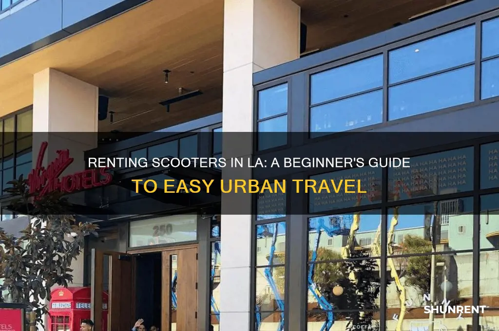 how to rent a scooter in la