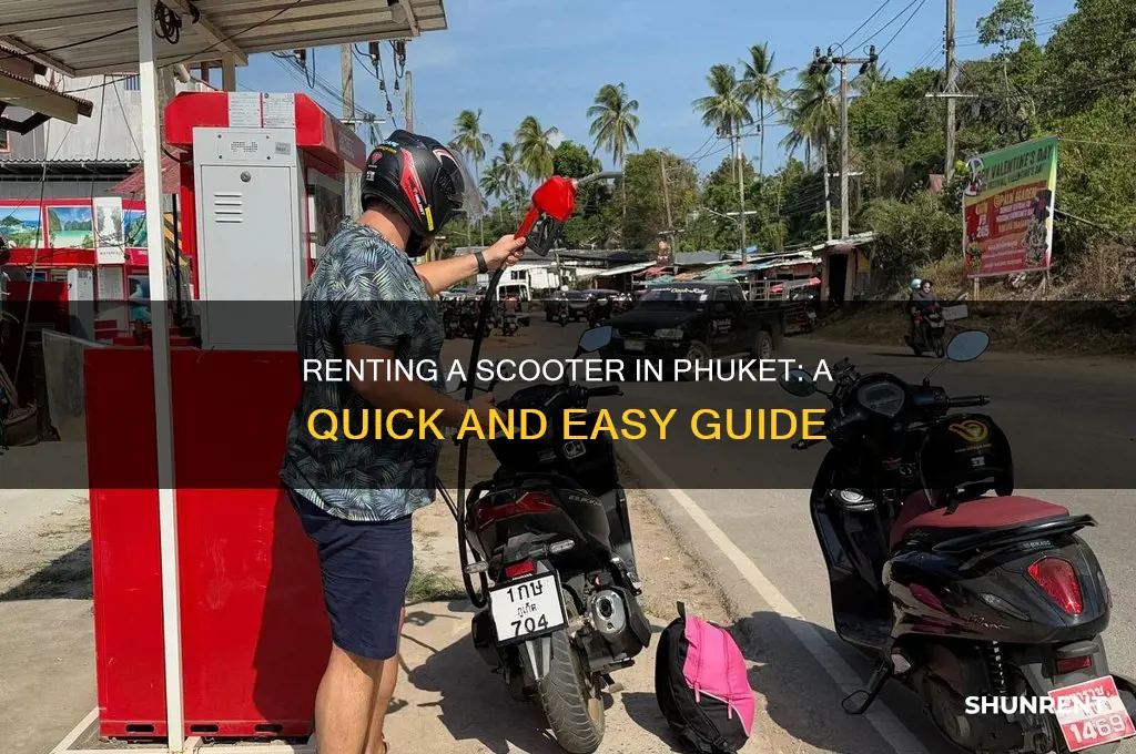 how to rent a scooter in phuket