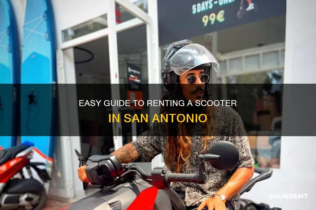 how to rent a scooter in san antonio