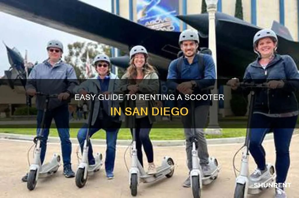 how to rent a scooter in san diego