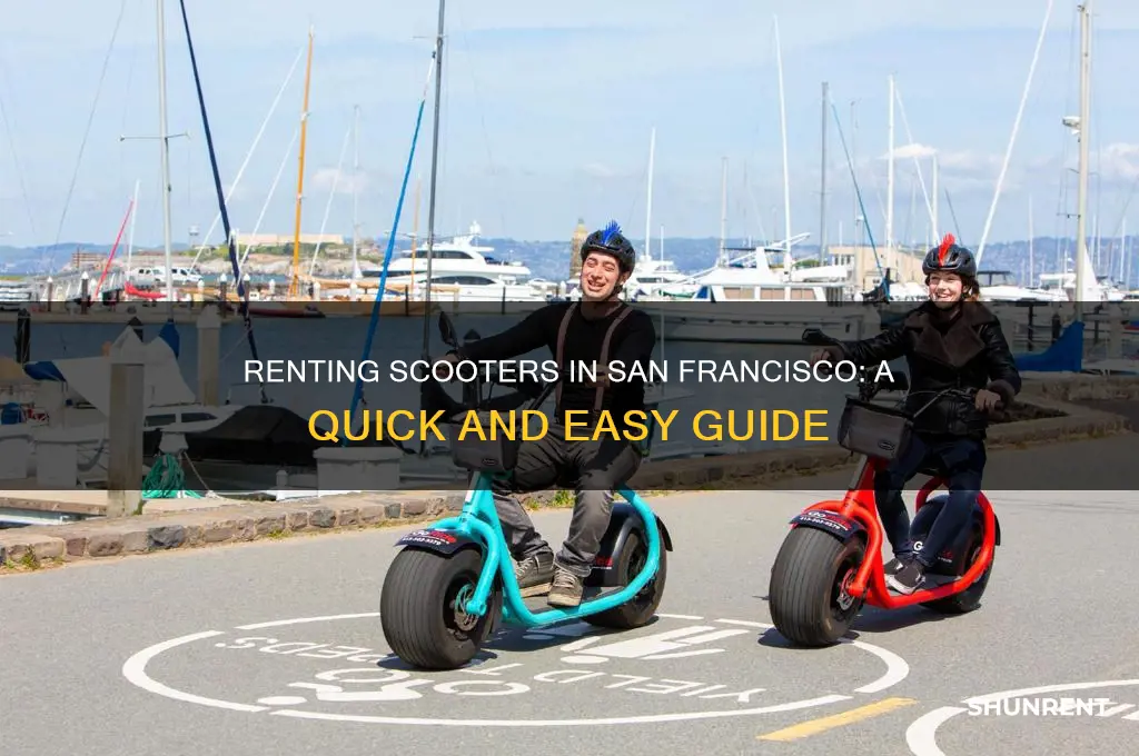 how to rent a scooter in sf