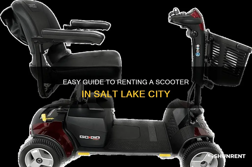 how to rent a scooter in slc
