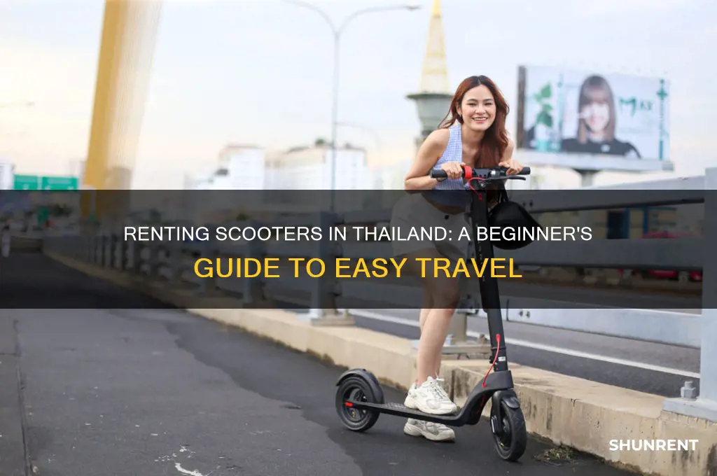how to rent a scooter in thailand