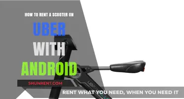 Renting a Scooter on Uber with Android: A Step-by-Step Guide