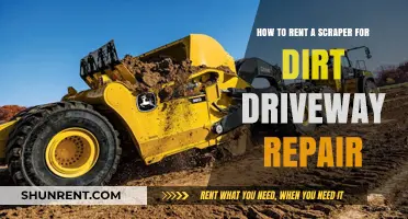 Renting a Scraper for Dirt Driveway Repair: A Step-by-Step Guide