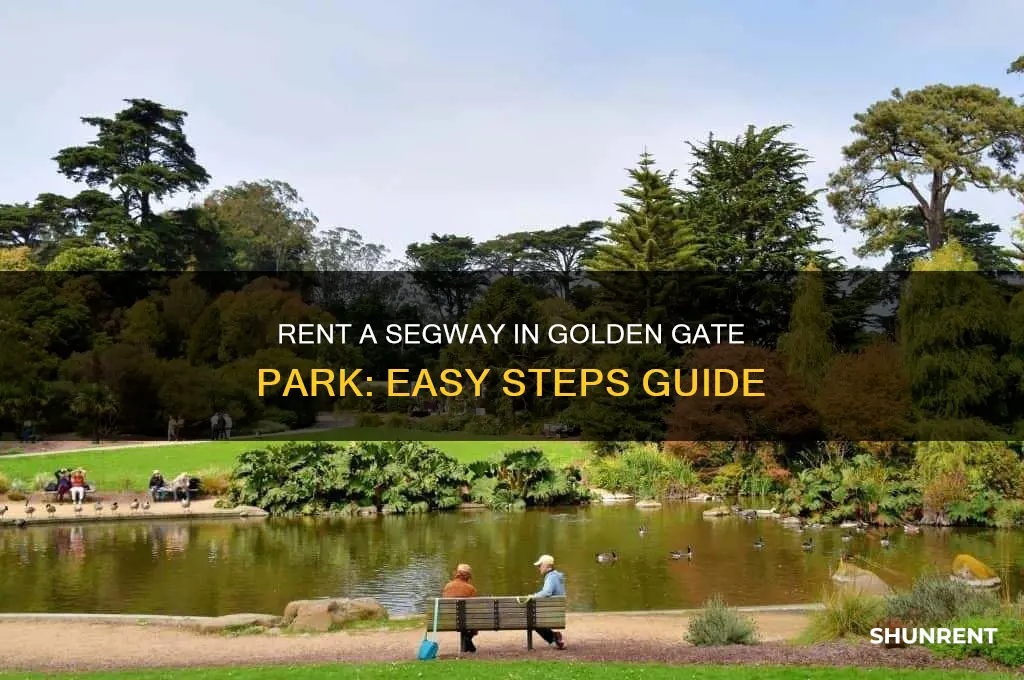 how to rent a segway in golden gate park