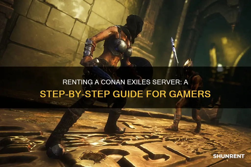 how to rent a server conan exiles