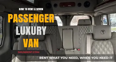 Renting a Seven-Passenger Luxury Van: Ultimate Guide for Comfort & Style