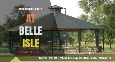Renting a Shed at Belle Isle: A Step-by-Step Guide