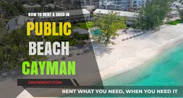 Renting a Shed on Cayman's Public Beaches: A Simple Guide