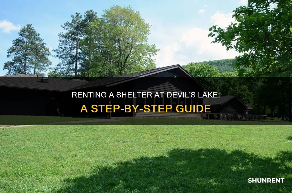 how to rent a shelter at devil
