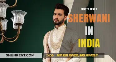 Renting a Sherwani in India: A Step-by-Step Guide