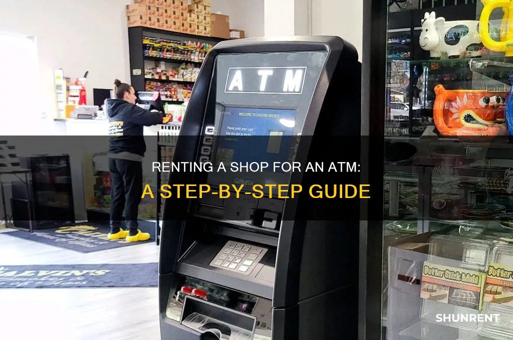 how to rent a shop for atm