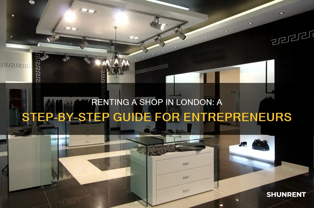 how to rent a shop in london