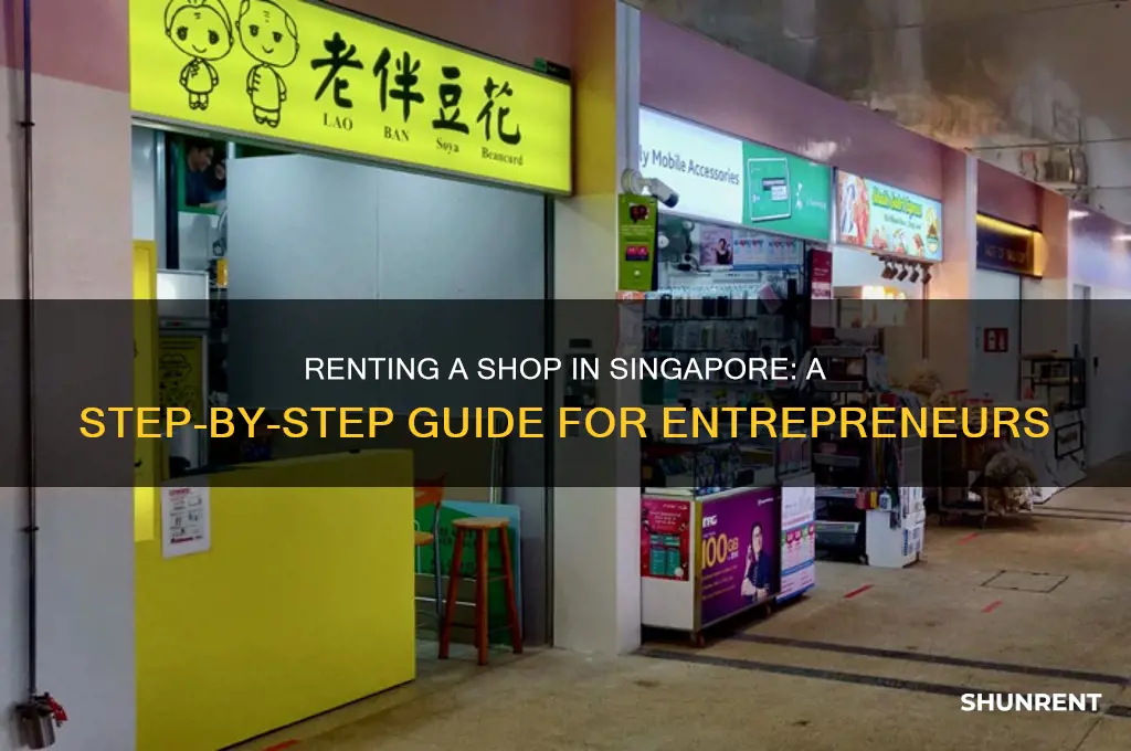 how to rent a shop in singapore