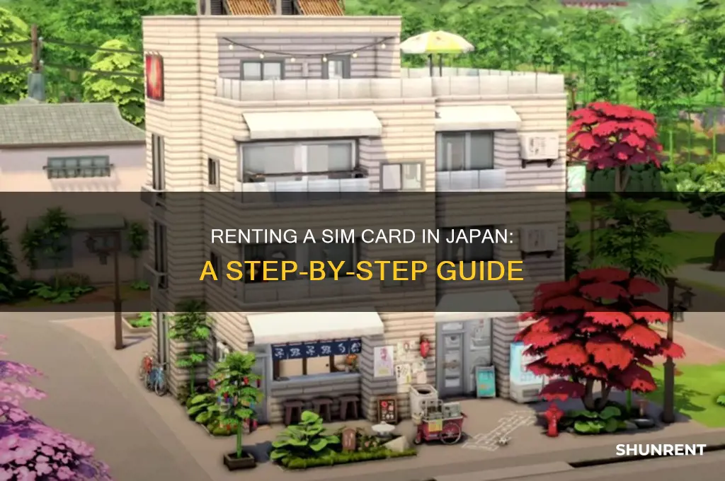 how to rent a sim card in japan