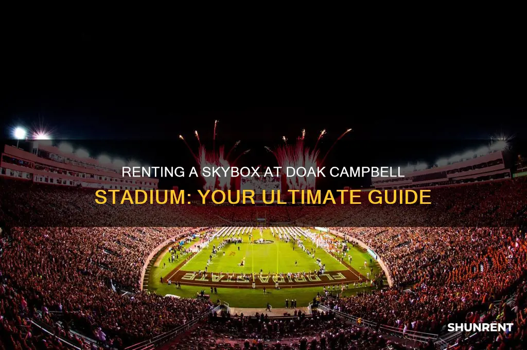 how to rent a skybox at doak campbell stadium