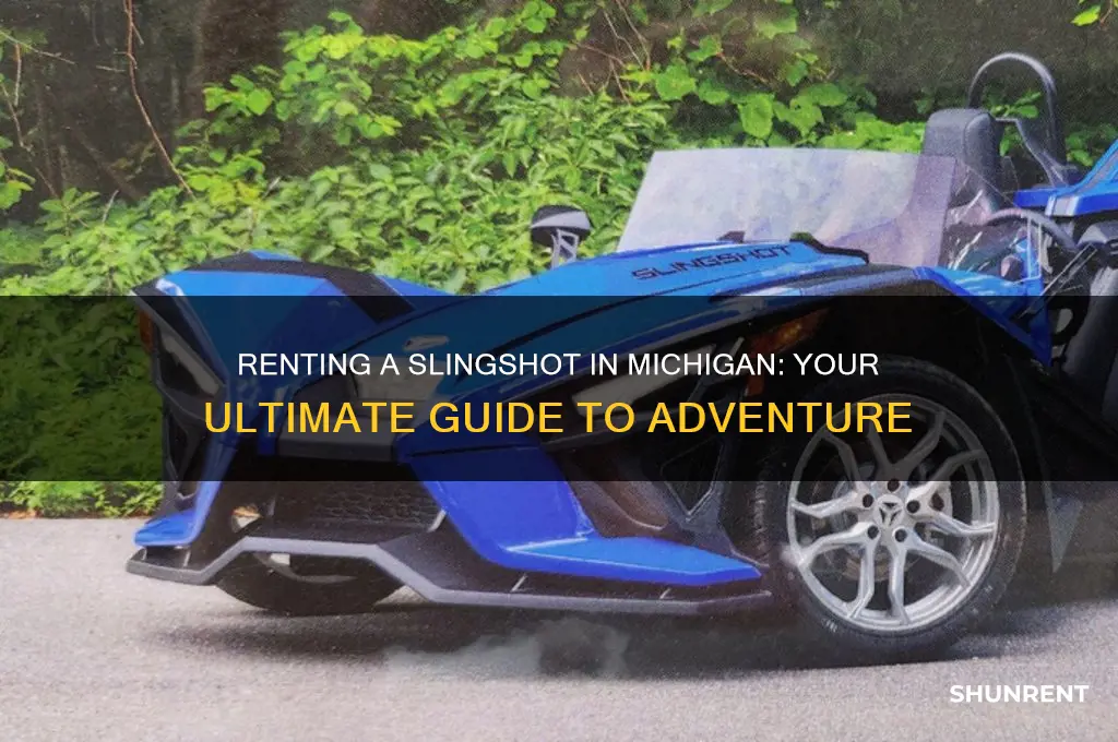 how to rent a slingshot in michigan