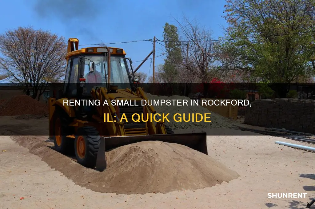 how to rent a small dumpster in rockford illinois