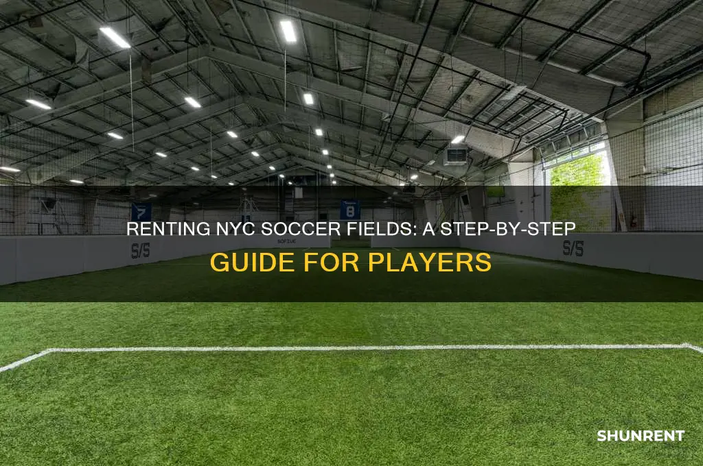 how to rent a soccer field in nyc