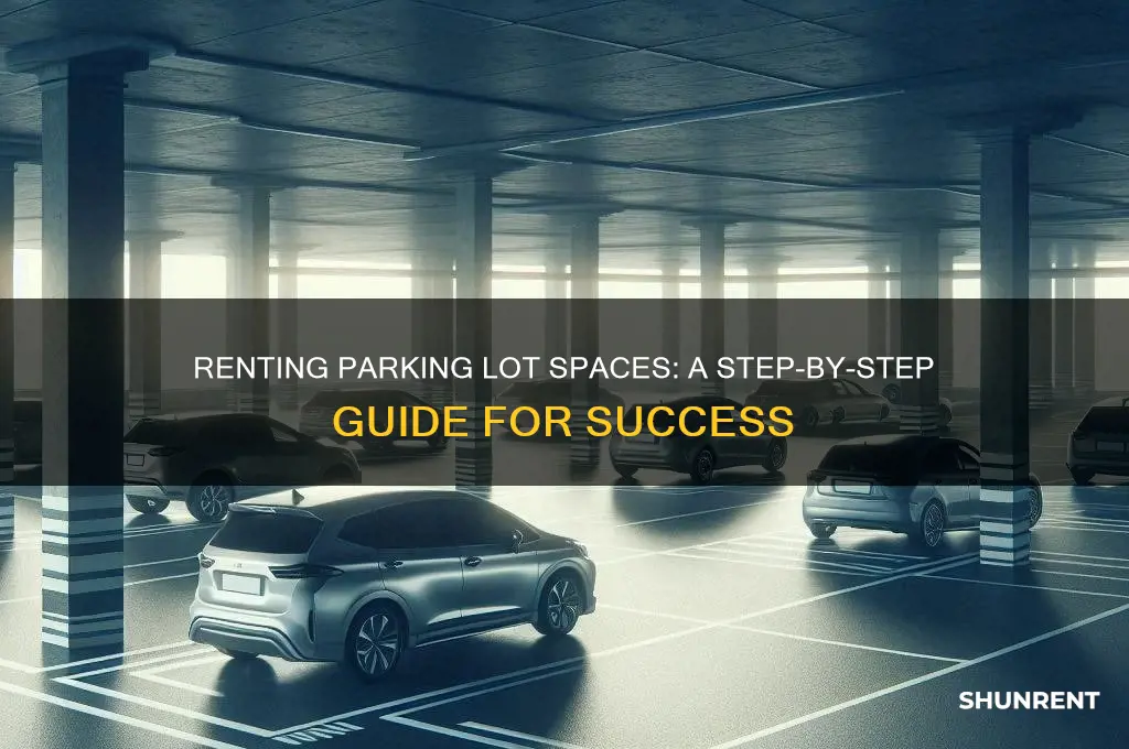 how to rent a space in a parking lot