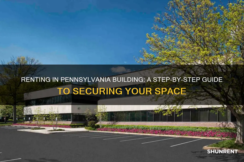 how to rent a space in the pennsylvania building