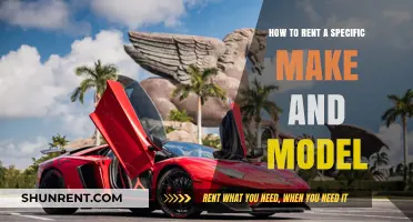 Renting Your Dream Car: A Guide to Securing Specific Makes and Models