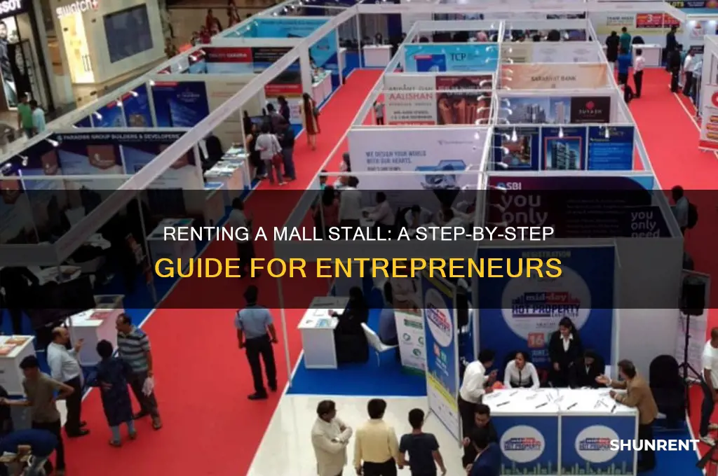 how to rent a stall in a mall