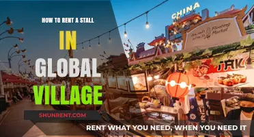 Renting a Stall in Global Village: A Step-by-Step Guide