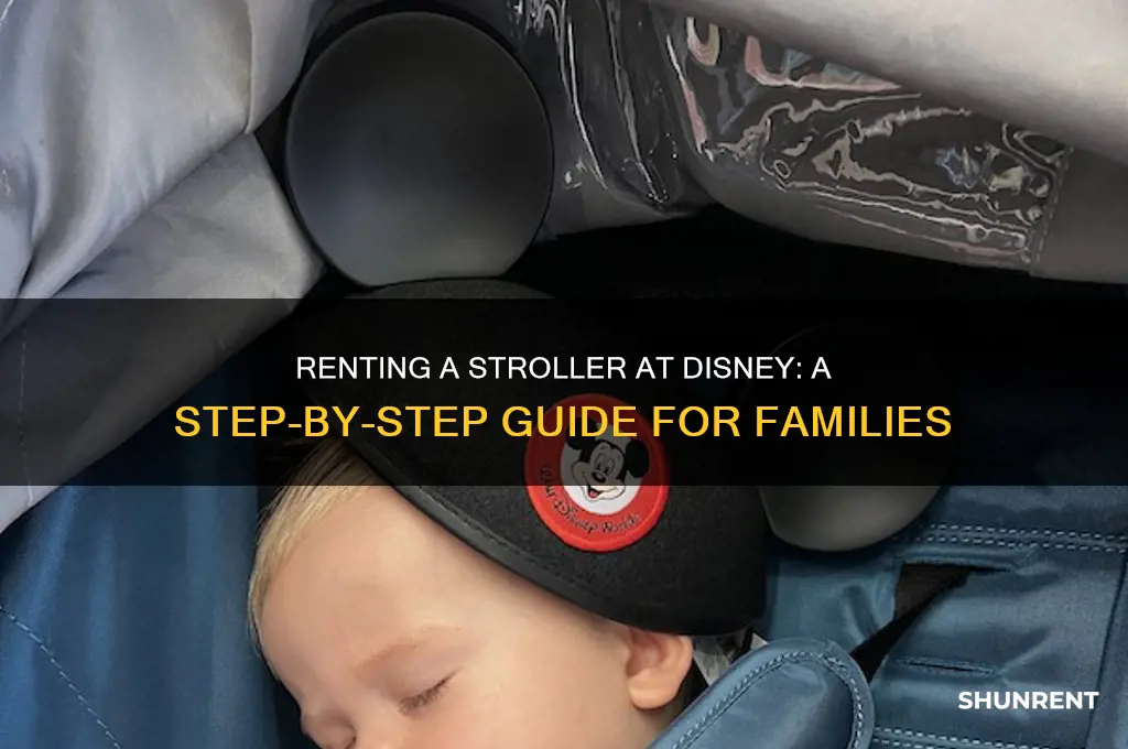 how to rent a stroller at disney