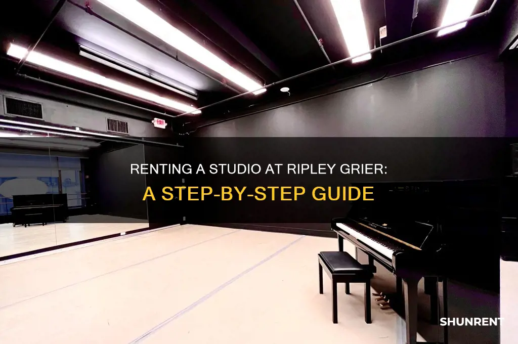 how to rent a studio at ripley grier