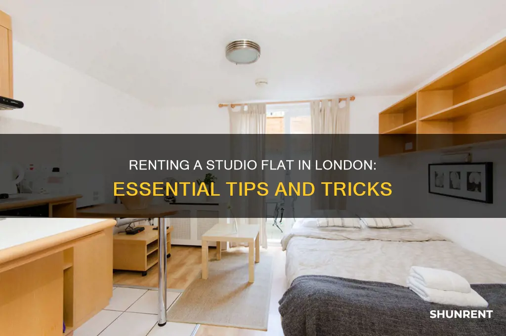 how to rent a studio flat in london