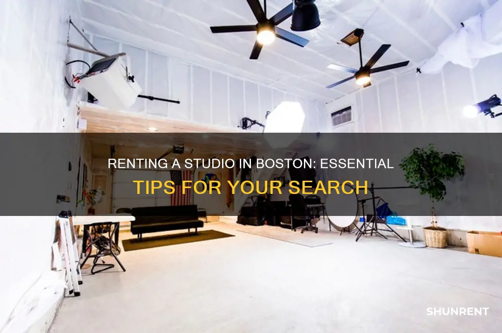 how to rent a studio in boston