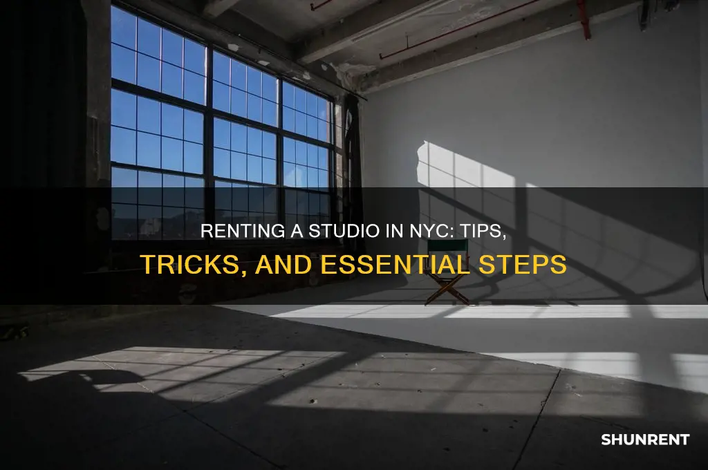 how to rent a studio in nyc
