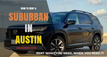 Renting a Suburban in Austin: Tips for a Smooth Experience