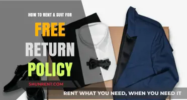 Rent a Suit Risk-Free: Free Return Policy Guide