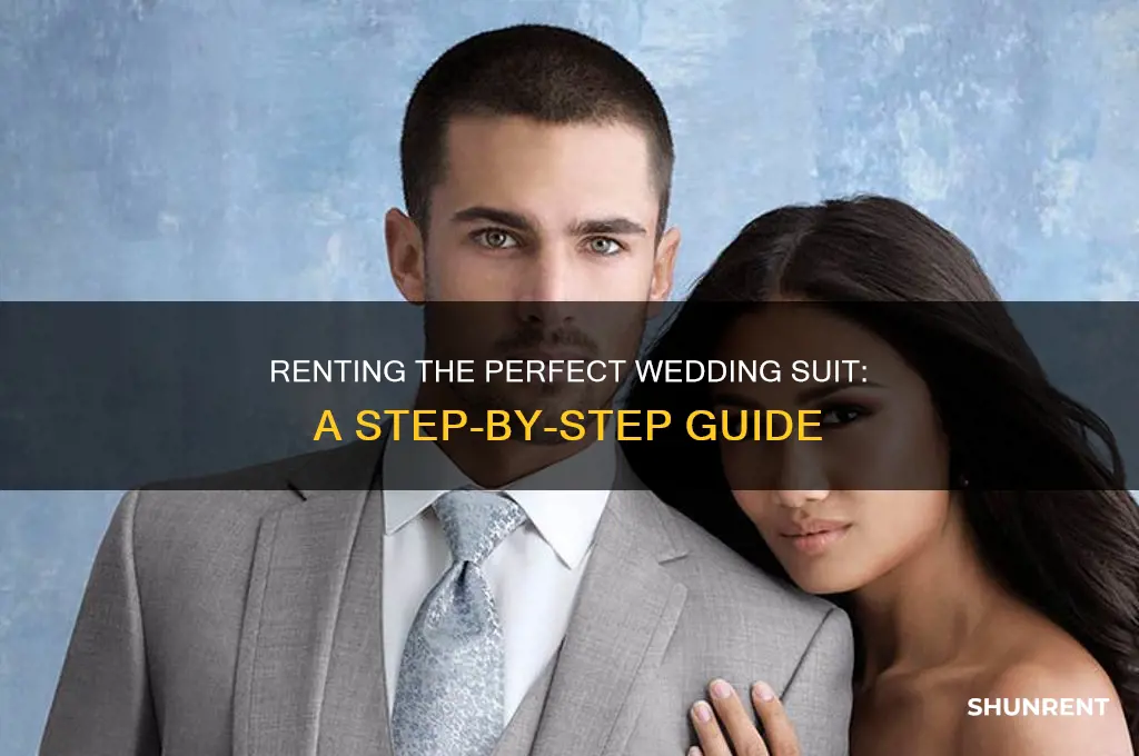 how to rent a suit for wedding