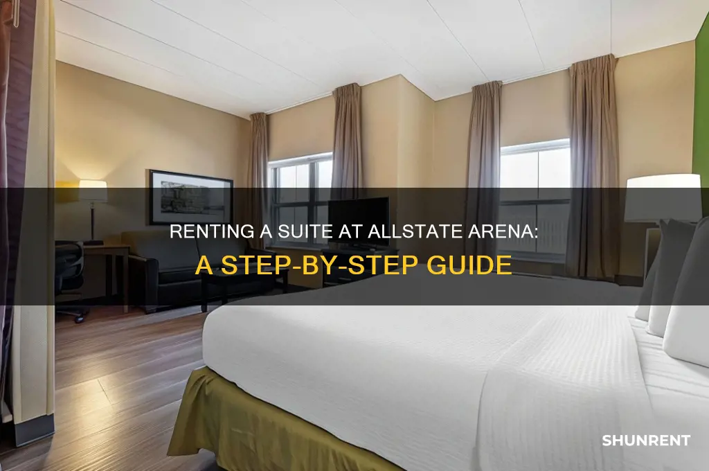 how to rent a suite at allstate arena