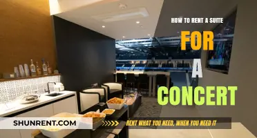 Renting a Concert Suite: A Step-by-Step Guide for Music Fans