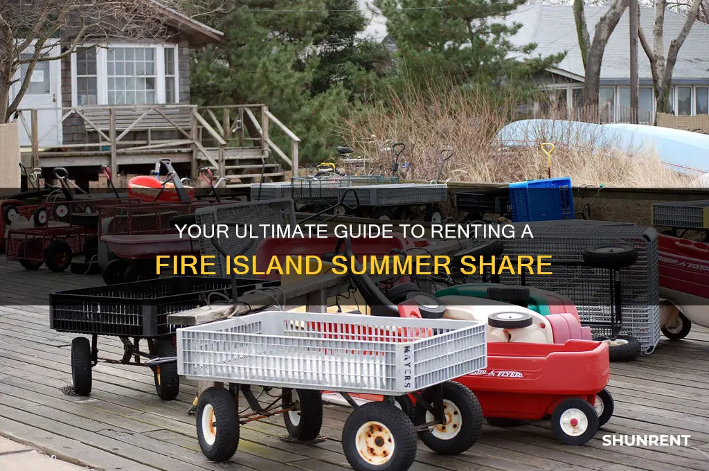 how to rent a summer share on fire island