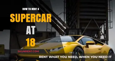 Renting Supercars at 18: Tips for Young Car Enthusiasts